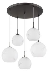 Globo 15999M-5HR - Závesné svietidlo na lanku RAGUSA 5xE27/60W/230V pr. 75 cm