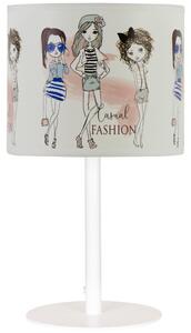 Detská stolná lampa GIRLS VIBES 1xE27/60W/230V pr. 18 cm pre dievčatá