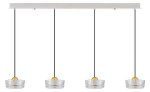 LED platinum zlaté moderné svietidlo Keros