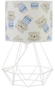 Detská stolná lampa KIDS ROOM 1xE27/60W/230V, priemer 18 cm, medvedík