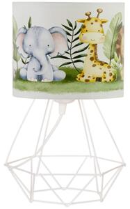 Detská stolná lampa KIDS ROOM 1xE27/60W/230V pr. 18 cm džungľa