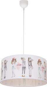 Detský luster GIRLS VIBES 1xE27/60W/230V priemer 40 cm pre dievčatá
