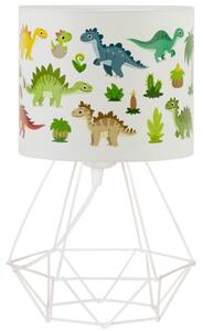 Detská stolná lampa KIDS ROOM 1xE27/60W/230V priemer 18 cm dinosaurus