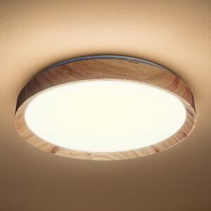Stropné LED svietidlo Orinoko, 1x LED 36w, 4000k, imitácia dreva