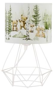 Detská stolná lampa KIDS ROOM 1xE27/60W/230V pr. 18 cm zvieratká