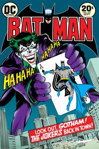 Plagát, Obraz - Batman - Joker back in the Town