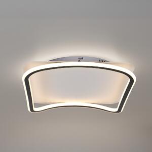 Stropné LED svietidlo Cali Square, 1x LED 30w, 4000k, b