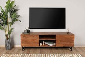 Dizajnový TV stolík Nafasi 150 cm vzor orech -