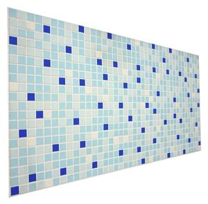 GRACE 3D PVC obklad Mosaic Blue 96x48 cm - modrá mozaika 1 ks