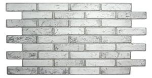 GRACE 3D PVC obklad Light Brick - tehla šedá 1 ks