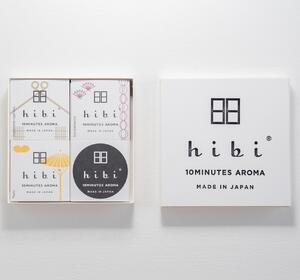 Darčeková sada vonných zápaliek Hibi Japanese Scents - set 3 x 8 ks