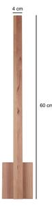 BRILAGI - LED Nástenné svietidlo GARDALINE LED/90W/230V 60 cm dub