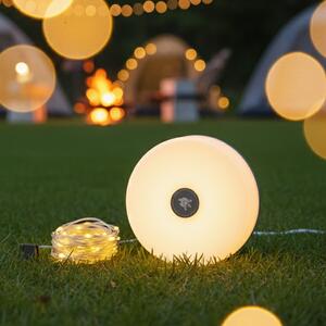 Solárna LED svetelná reťaz Mira, 3000k