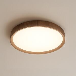 Stropné LED svietidlo Forest, 1x LED 24w, 4000k, (fi 39cm), imitácia dreva
