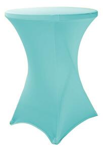 TENTino Elastický obrus STANDARD na koktailový bistro stôl 80 cm VIAC FARIEB Farba obrusu: SVETLOMODRÁ / SKY BLUE