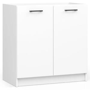 Drezová skrinka 80 cm VERMINA - biela