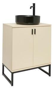 Kúpeľňová skrinka s umývadlom Ceramia Easy 60x73x36 cm jasmín mat EASYUMDB7
