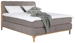 BOXSPRINGOVÁ POSTEĽ, 160/200 cm, taupe MID.YOU - Online Only spálne, Online Only