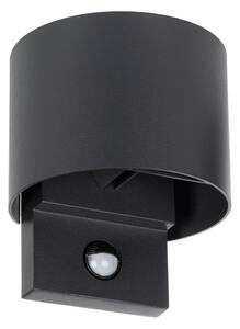 Kanlux 28995 - LED vonkajšie nástenné svietidlo so senzorom REKA LED/7W/230V IP54 antracit