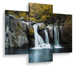Obraz - Vodopády, Lushan, Čína (90x60 cm)