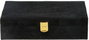 HOMESTYLING Šperkovnica 28x19 cm čierna KO-HZ1810080