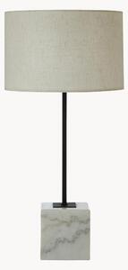 Ľanová stolová lampa Murdoch