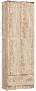 Dvojdverová skriňa so šuplíkom 60 cm VALESTRA - dub sonoma