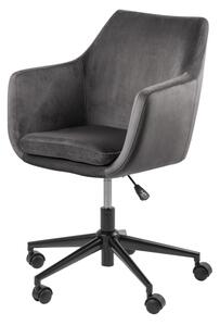 Kancelárska stolička NORA sivá/čierna