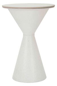 KONFERENČNÝ STOLÍK, biela, kov, keramika, 44,5/63 cm - Stolíky do obývačky, Online Only