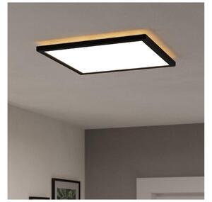 Eglo 901443-LED Kúpeľňové stropné svietidlo ROVITO 17,6W/230V 39x39cm IP44 čierna