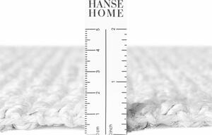 Koberec Hanse Home Bouclé Jaipur biely kruh