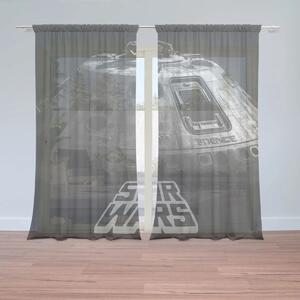 Sablio Záclony Star Wars Vesmírna loď: 2ks 150x250cm