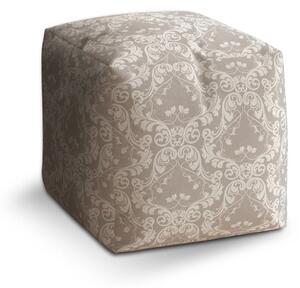 Sablio Taburet Cube Secesné noblesa - 40x40x40 cm