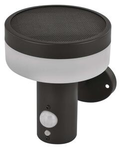 EMOS ZGJ044S TERION solárne nástennné exteriériové svietidlo LED 147 × 125 × 146 2W 200lm 3000K IP44 so senzorom antracit
