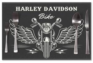 Sablio Prestieranie Harley-Davidson S krídlami: 40x30cm