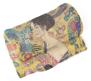 Sablio Deka Dáma s vejárom - Gustav Klimt - 150x120 cm