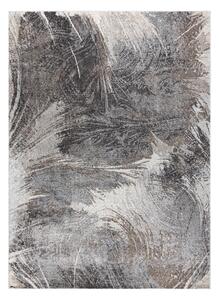 Dywany Łuszczów , Kusový koberec Fusion 9617 dark grey/brown, 80x150, šedá, kancelária