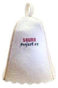 Saunaproject čiapka do sauny s logom, plsť