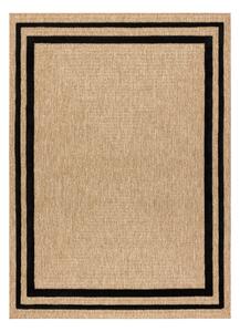 Dywany Łuszczów , Kusový koberec Spark 0687 beige/black, 160x220, béžová, chodba / predsieň