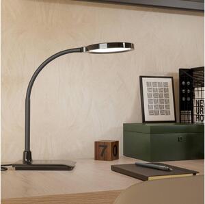 Eglo 902175 - LED stmievateľná stolná lampa LAURO LED/5,5W/230V 2700/4000/6500K čierna