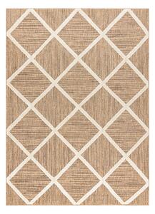 Dywany Łuszczów , Kusový koberec Spark 0708A beige/cream, 80x150, béžová, chodba / predsieň