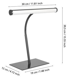 Eglo 901981 - stmievateľná LED stolná lampa RICCIONE LED/5W/230V 2700/4000/6500K chróm
