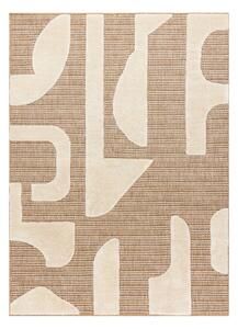 Dywany Łuszczów , AKCIA: 140x190 cm Kusový koberec Spark 0696A beige/cream, béžová, chodba / predsieň