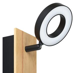 Eglo 901202 - LED nástenné bodové svietidlo RIELVES LED/4,2W/230V čierna/hnedá