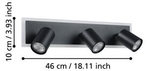 Eglo 901636 - LED bodové svietidlo RIMBOCCHI LED/20W/230V čierna