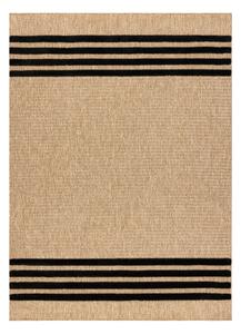 Dywany Łuszczów , Kusový koberec Spark 0689 beige/black, 120x170, béžová, chodba / predsieň