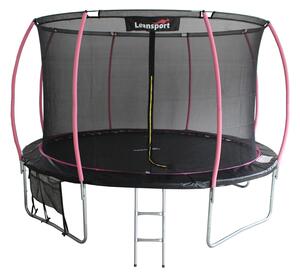 LEAN Sport Trampolína LEAN Sport Max 305 cm - čierno-ružová