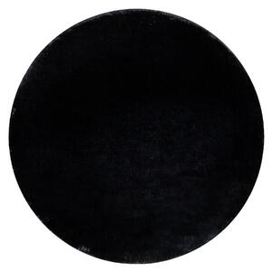 Dywany Łuszczów , Kusový koberec Visco Rabbit Dark grey 5 kruh, 120x120 (priemer) kruh, šedá, detská izba