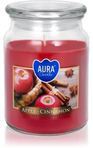BISPOL Premium Line Apple - Cinnamon vonná sviečka 500 ml