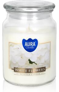 BISPOL Premium Line White Flowers vonná sviečka 500 g